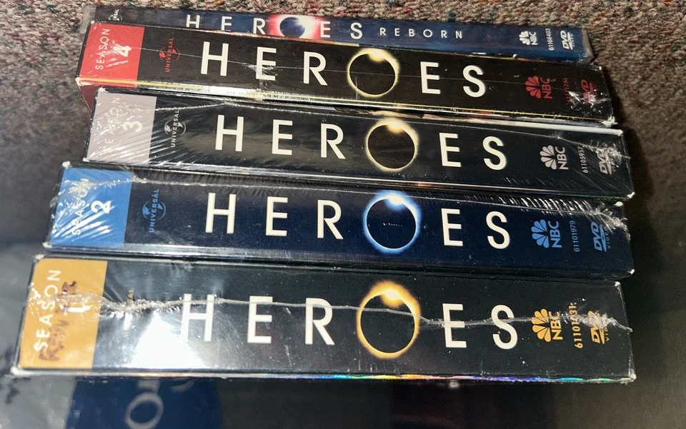 Heroes: The Complete Series + Heroes: Reborn (Seasons 1-4, DVD) 1 2 3 4, NBC - Image 3 of 3