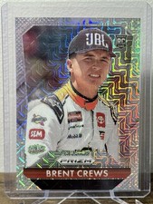 2025 Panini Prizm Nascar #175 Brent Crews MOJO 14/25 Rookie Card Throwbacks