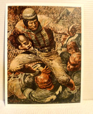 1925 Sport magazine card/portrait Bronko Nagurski IA Mfg. G.F. Amusements 1 of 1