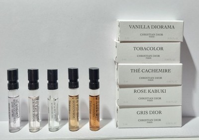 New 10ml Dior La Collection Privee Perfume Vanilla Diorama Tobacolor Rose Kabuki