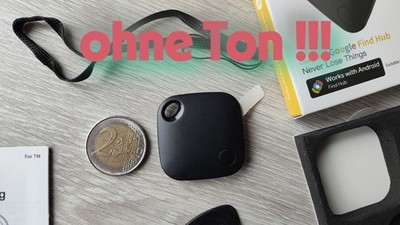 *ohne Ton* NEU Google GPS Tracker Gerät finden Android Airtag Smarttag Smart Tag