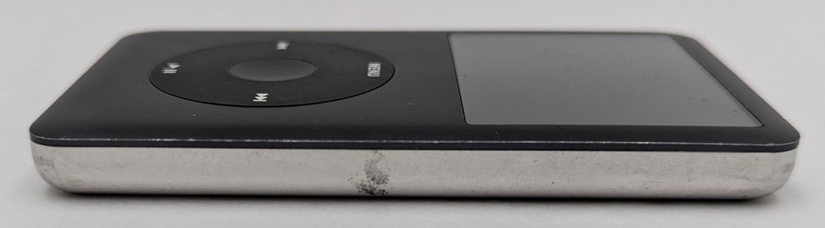 Apple iPod Classic 120GB Black/Silver A1238 6.5 Gen MB565J/A MP3