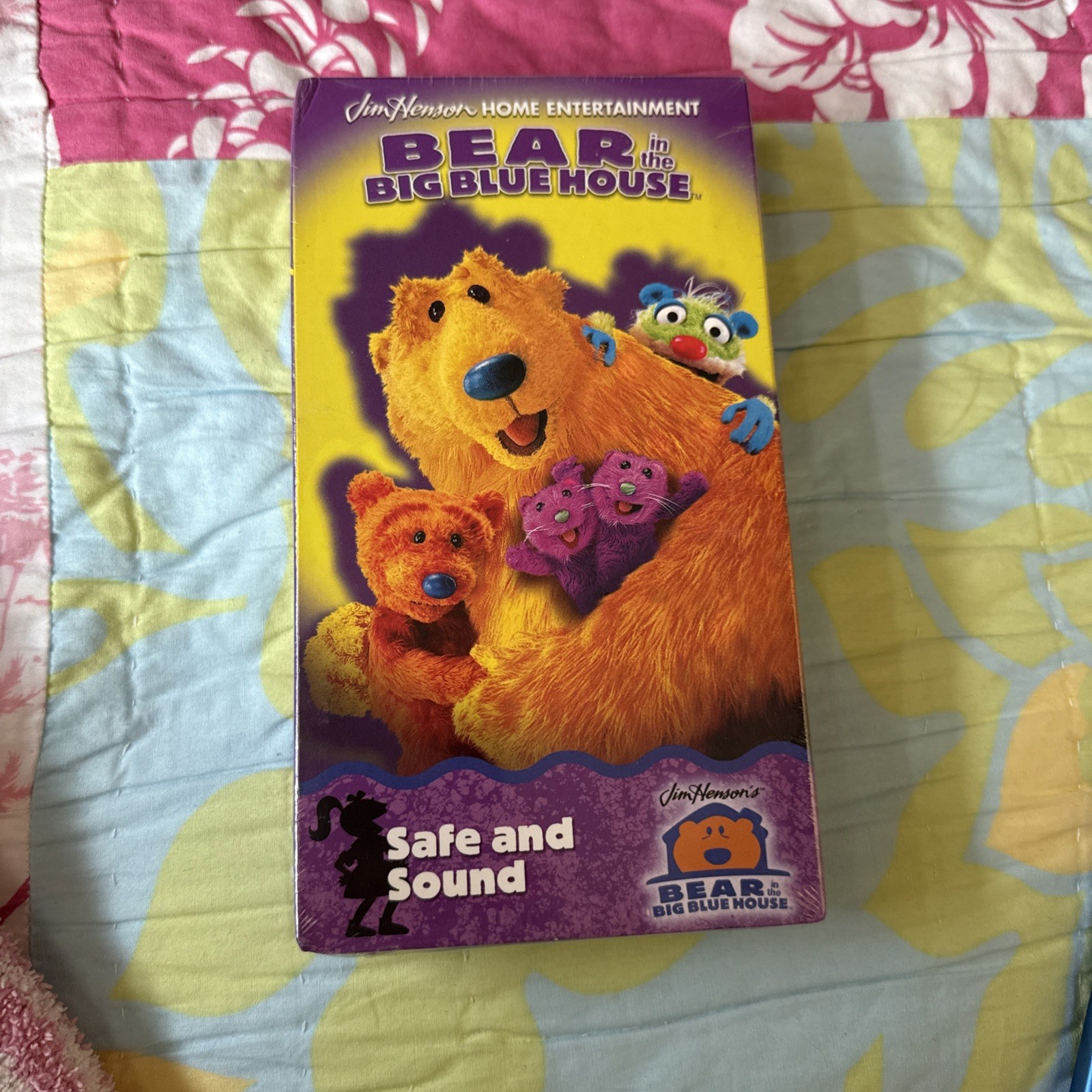 Jim Henson, Bear In The Big Blue House “Safe and Sound” VHS Tape 2001 ...