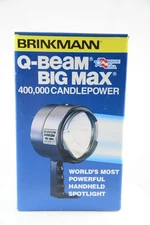Brinkmann Q-Beam Big Max 400,000 Candlepower Handheld 12 Volt Spotlight 800-1900