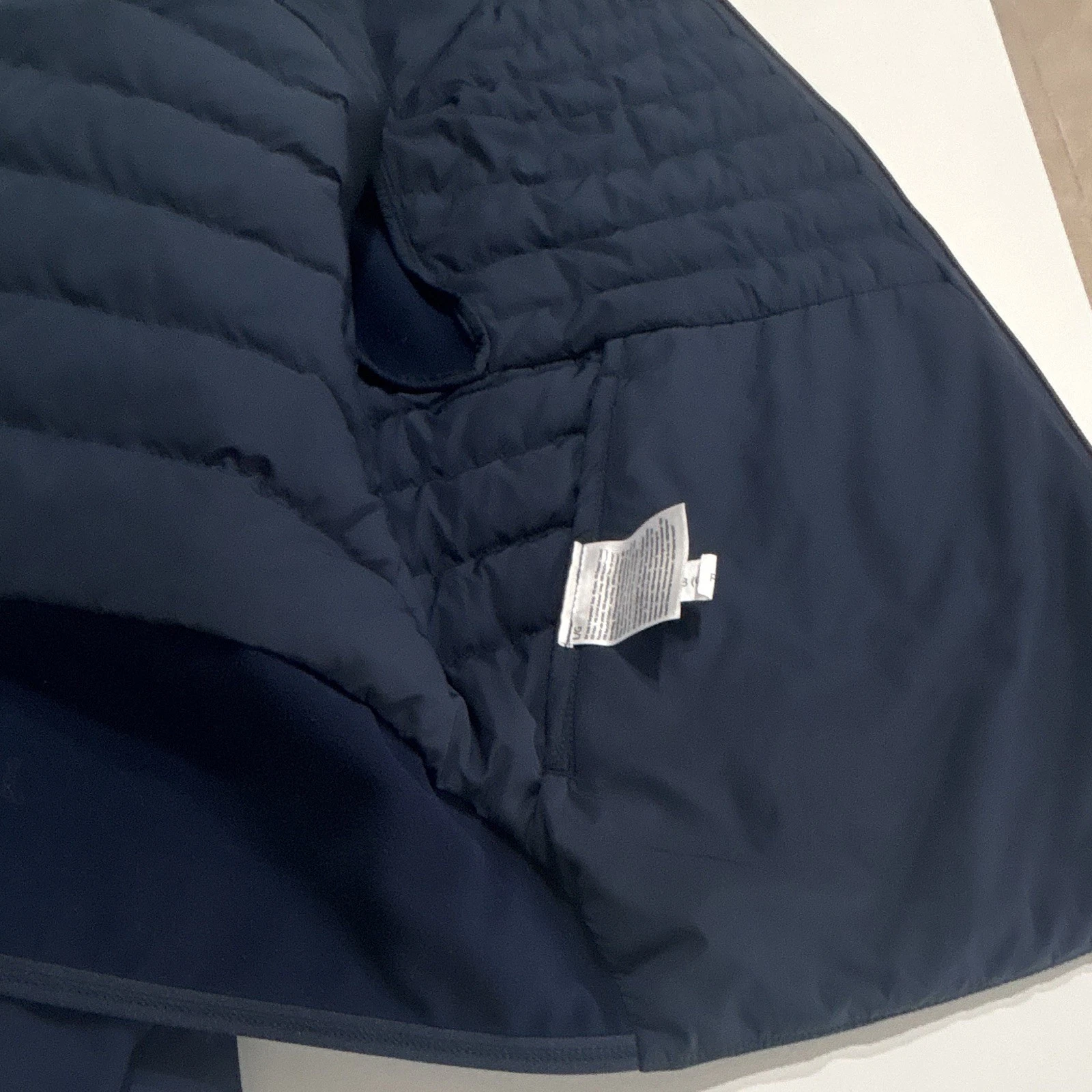 lululemon Hoodie Full Zip Puffer Jacket navy blue - product detail image 5