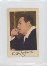 Raymond Burr — 1962 CA Set #62