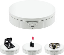 Motorized Rotating Display Stand, 5.7Inch 360 Degree Electric Spinning Turntable