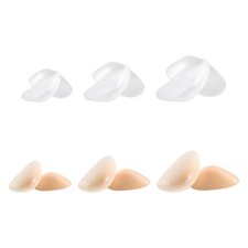 2 Pieces Contoured Silicone Shoulder Pads Multipurpose Accessories Washable