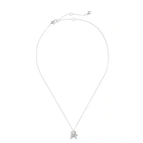 Mini collar colgante Kate Spade Pretty Kitty pavé. Venta al por menor $128 Foto 3 de 4