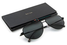 New Paul Smith Sunglasses DRAKE Black Retail $300+ 61-13-140