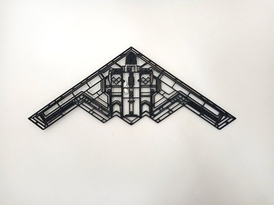 USAF Northrop B-2 Spirit Heavy Strategic Bomber Wall Art - (45cm span)