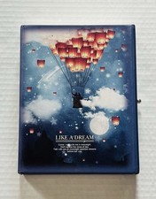Like A Dream Journal Diary Notebook Hardcover Unlined Protective Box Unused