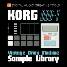 Korg DDD-1 Drum Machine Sample Library 22 Samples - Instant Access