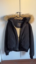 Giubbotto Woolrich Arctic Parka Originale Usato Nero TG XL