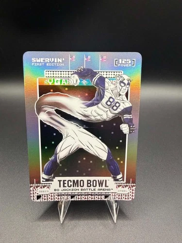 Bo Jackson Battle Arena TECMO BOWL #SB615 Swervin\' Stadium