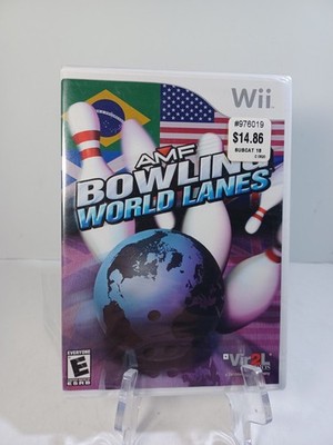 AMF Bowling: World Lanes Nintendo Wii CIB Factory Sealed Case Disc And Manual