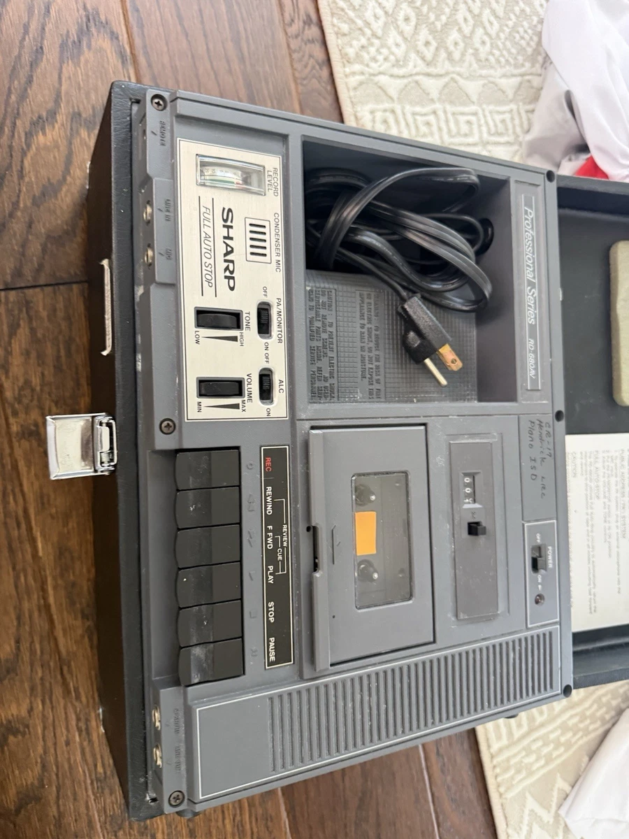 Sharp Vintage Cassette Decks for sale - eBay