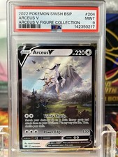 PSA 9 Arceus V SWSH204 Collezione Figurine Black Star Promo