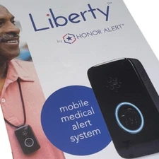 Liberty Honor Alert Mobile Medical Alert System Belle LTE VZW Emergency Device