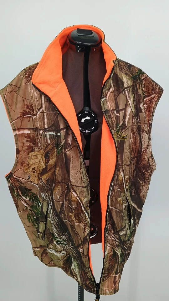 Fieldline Camo Orange Reversible Vest Men's NWT - Image 3 of 4