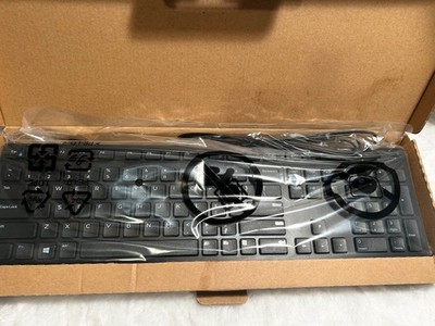NEW OEM Dell KB216-BK-US USB Dell Multimedia Keyboard Black