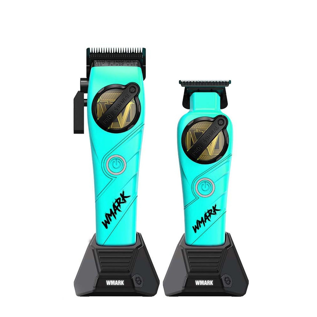 WMark Pro 5-in-1 Barber Kit Hair Clipper Trimmer Shaver Air Duster