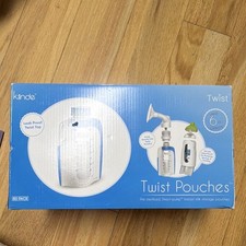 Kiinde Twist Leak Proof Pre-Sterilized Breast Milk Storage Pouches 80 Pack
