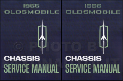 1966 Olds Werkstatthandbuch Set 442 Cutlass F85 88 98 Jetstar Toronado Starfire
