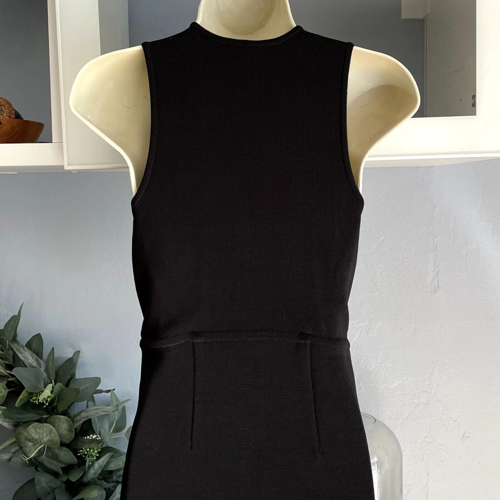 ALEXANDER WANG Mini Abito Bodycon Fascia Senza Maniche XS