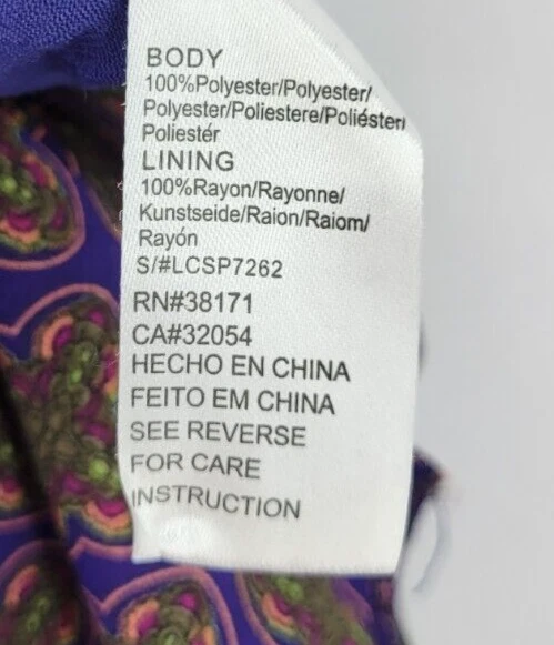 Lucca Couture Romper Womens Medium Colorful Geometric Long Sleeve Open Back Boho - Image 4 of 4