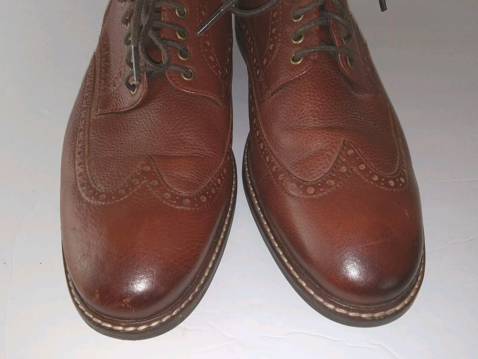 SAOLA Scarpe casual a coda di rondine Cole Haan Watson Woodbury in pelle ruvida 8 5 m