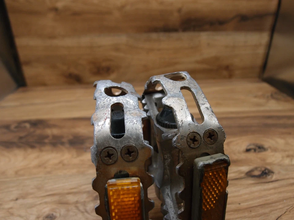 HTI HSING Ta HTI AT10 vieja escuela BMX pedales plataforma trampa oso Foto 4 de 4