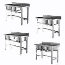 Commercial Sink Wash Basin Catering For Garage/Restaurant/Kitchen/Laundry Room