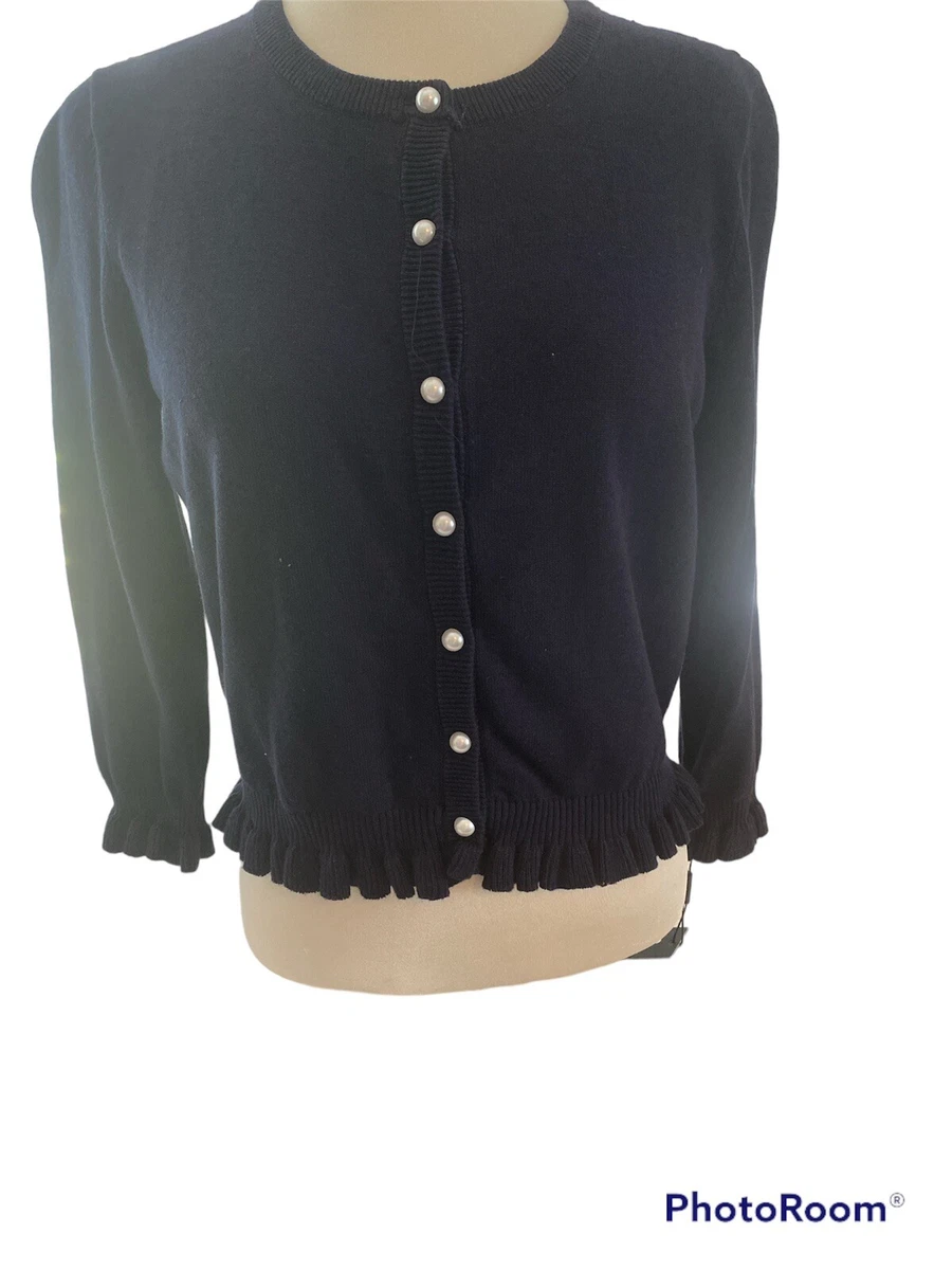 Karl lagerfeld hotsell pearl cardigan