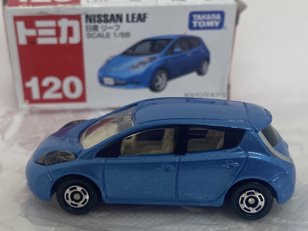 トミカ Nissan LEAF スケール1/68 TOMICA NISSAN MOTOR CO. LTD LEAF 1/68 TOMY DIECAST CAR NEW