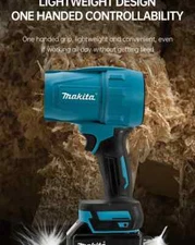 Makita 30k RPM Violent Blower Turbo Jet Fan 18V Electric Air Duster Wind Speed