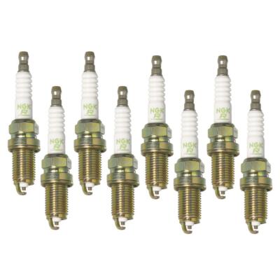 NGK Spark Plug Set (8 Pieces) (V-Power) (Gap 0.036)
