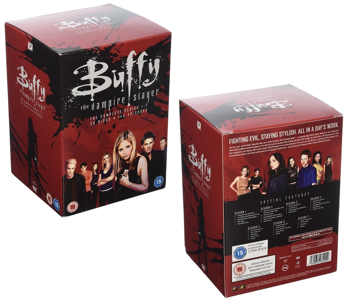 BUFFY 1-7 1997-2003: COMPLETE Series 20th Anniversary