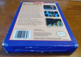 Nintendo NES Mega Man 4 (NES 1992) CIB Complete w/ Manual, Styro, Sleeve - NICE!