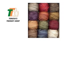 3-Strand Cotton Embroidery Floss 12-Ball Artists Palette Collection 3SF-ArtistP