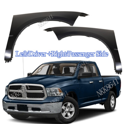 Fender Set For Ram 1500 2011-2018 Front Driver and Passenger Side Steel Primed