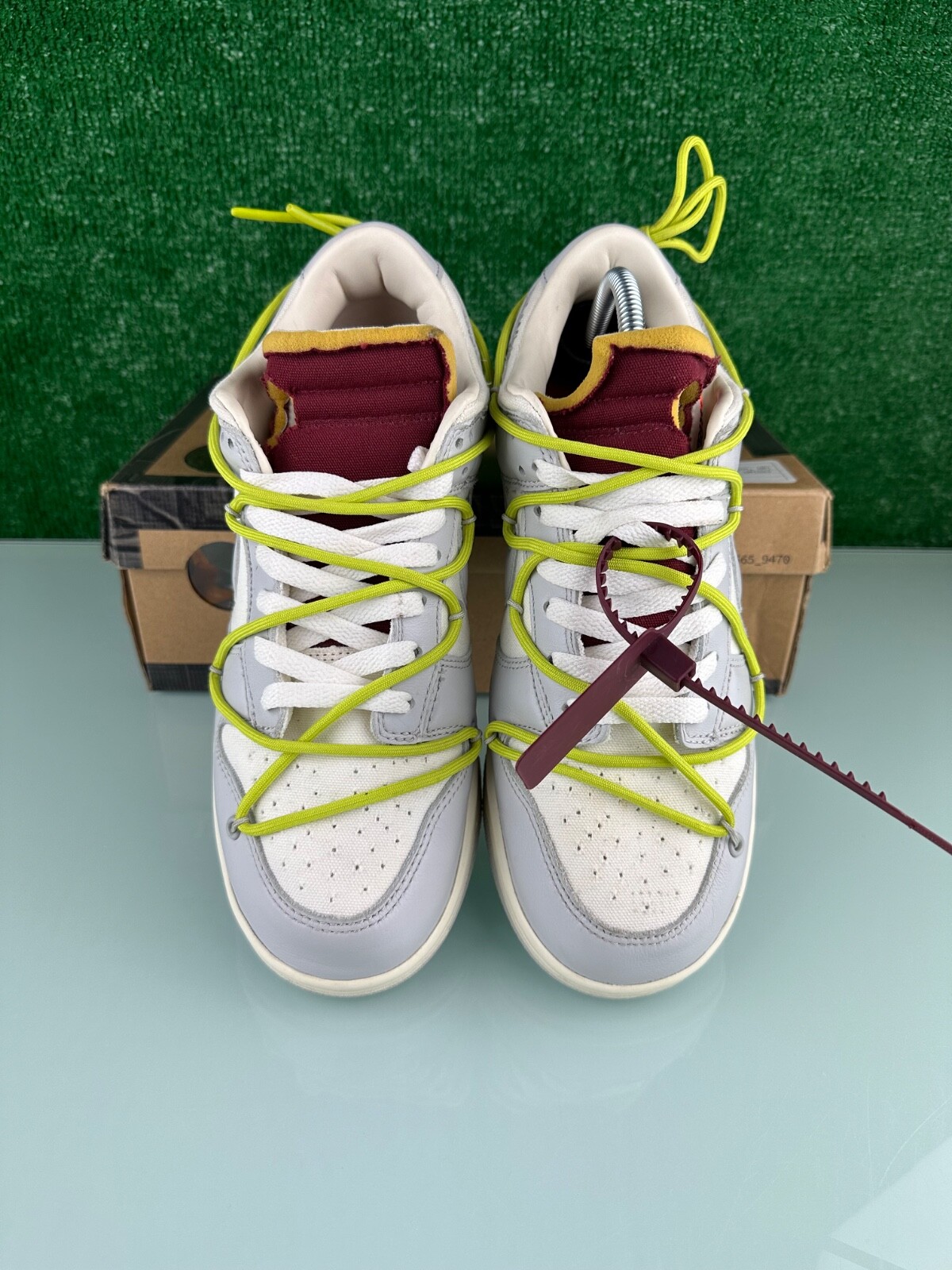 OFF WHITE X NIKE Taglia 8 5 Nike Off White x Dunk Low 08 di 50