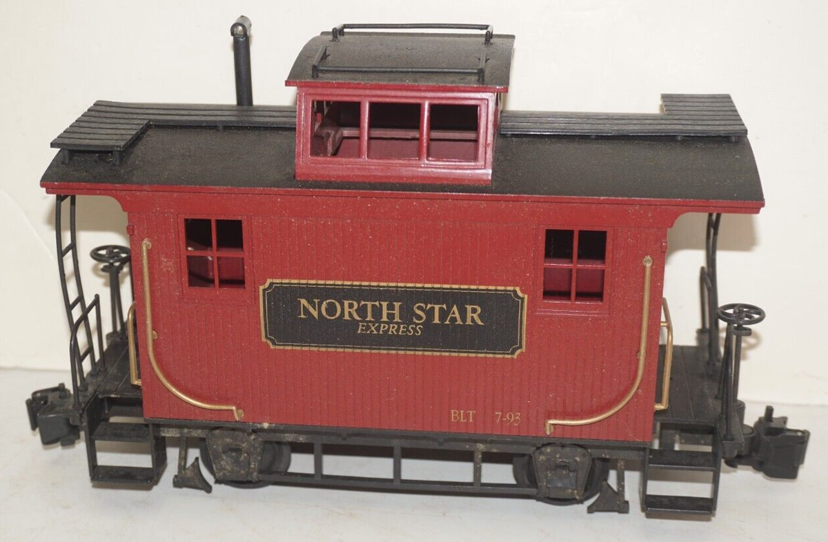 BACHMANN G-GAUGE BIG HAULER NORTH STAR EXPRESS CABOOSE | eBay