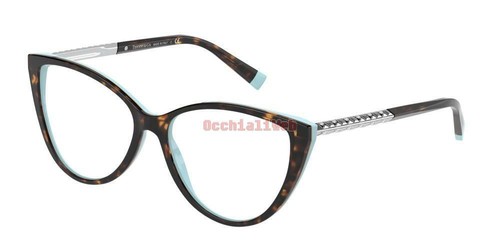 Tiffany \u0026 Co. TF 2214 B Col.8134 Cal.55 New Occhiali da Vista-Eyeglasses |  eBay