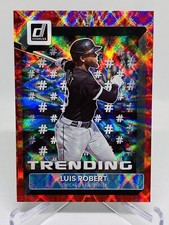 Luis Robert 2022 Donruss Baseball Trending Red /149 White Sox #T-6