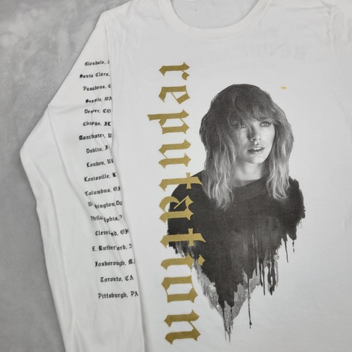 Taylor Swift Shirt Mens Medium Country Pop Music Concert Tour Reputation Stadium - 第 4/12 張圖片