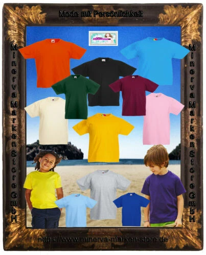 Fruit of the Loom Jungen-T-Shirts, - Polos & -Hemden