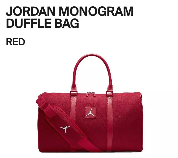 Jordan Monogram Duffle Duffle Bag.