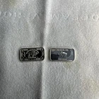 2- Buffalo 1 Gram .999 Fine Pure Silver Bars Great gifts or collectible
