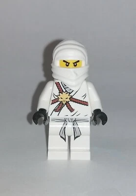 LEGO Ninjago - Zane - Figur Minifigur Classic Ninja weiß Cole Kai 2504 2506 2507